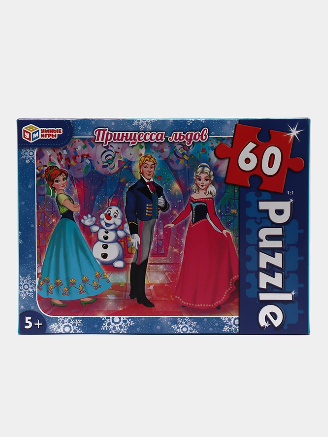 Белый пазлы 60 деталей