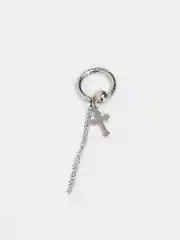 Серебряный серьги кольца, серьги кресты из стали, висячие серьги женские, мужские бижутерия, 1 шт