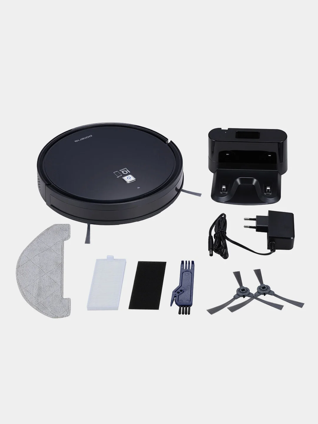 Робот-пылесос Polaris PVCR 1226 WI-FI IQ Home GYRO, черный