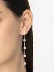 Серьги подвески с жемчугом Adela, длинные