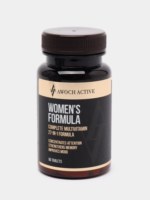 Комплекс витаминов для женщин AWOCHACTIVE Womens Formula, 60 таблеток