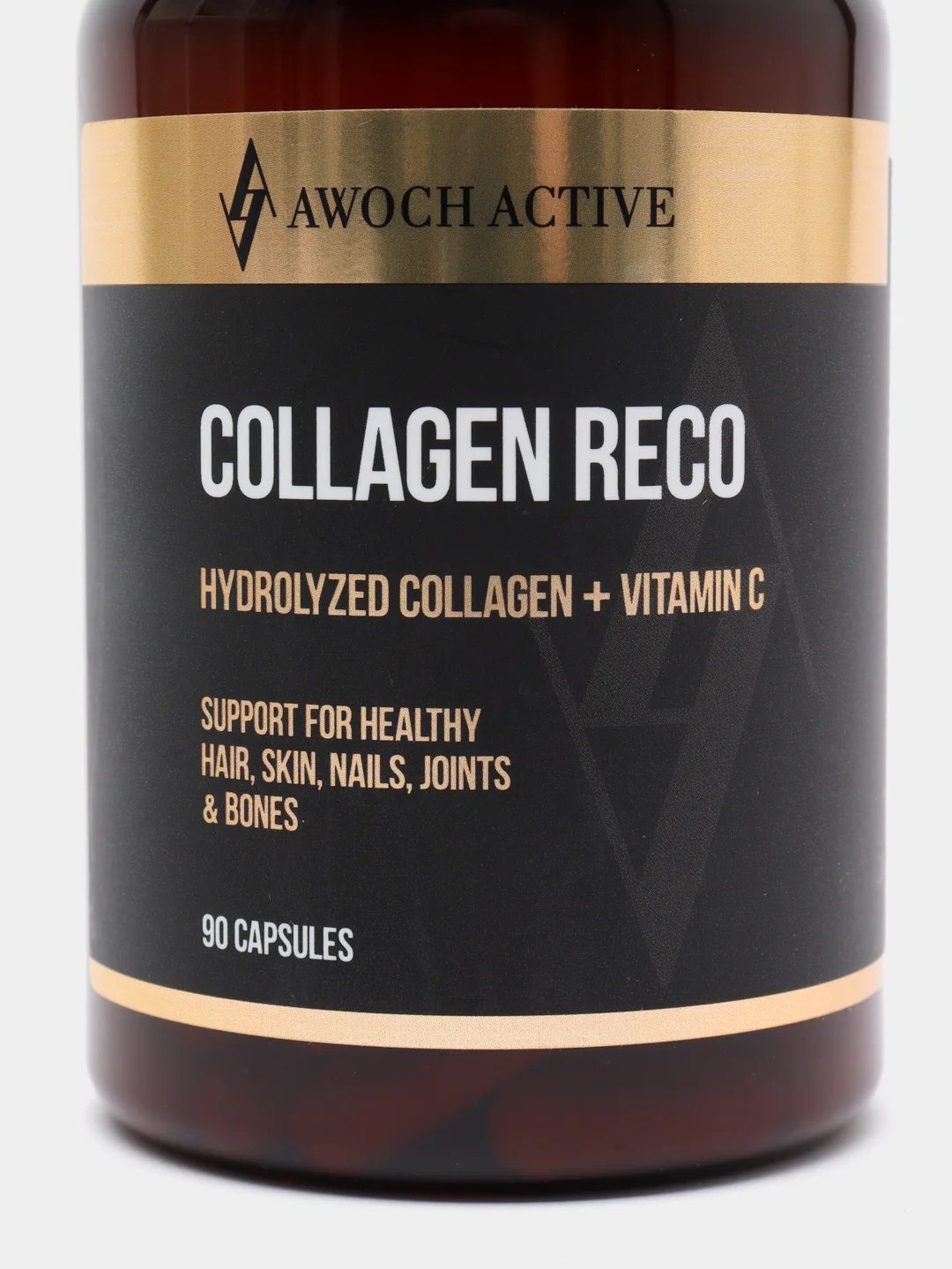БАД AWOCH ACTIVE COLLAGEN REGO, коллаген гидролизованный с витамином С, 90/120 капсул