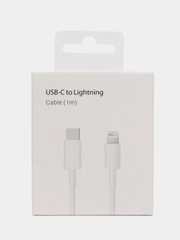 Кабель зарядный для айфона с Type-C / Lightning, поддержка быстрой зарядки