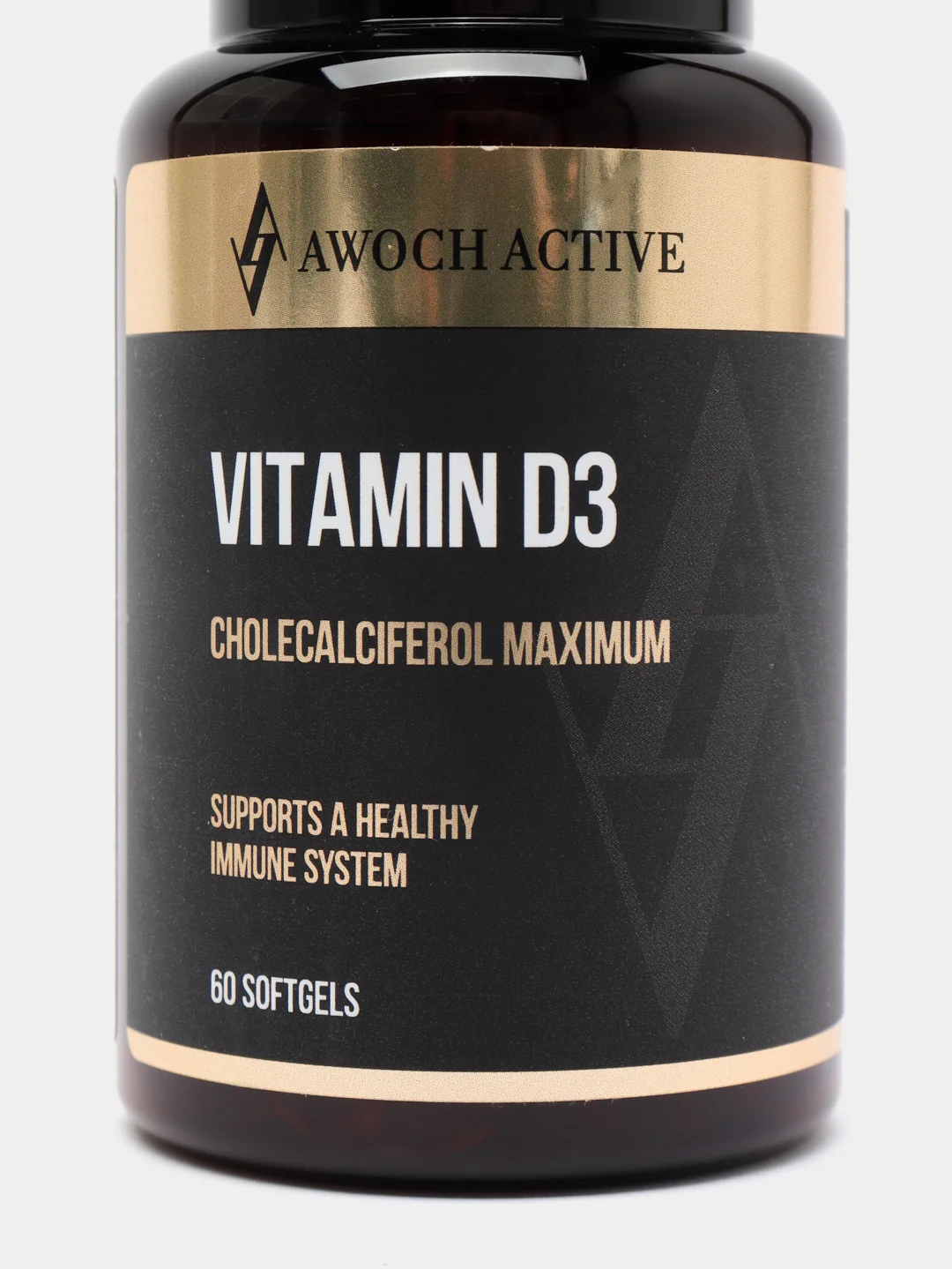 БАД к пище AWOCHACTIVE Витамин D3, 5000 МЕ, 60 капсул