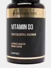 БАД к пище AWOCHACTIVE Витамин D3, 5000 МЕ, 60 капсул