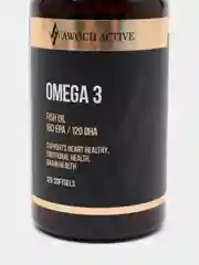 БАД к пище AWOCH ACTIVE Омега-3, 180 EPA, 120 DHA, 120 капсул быстрого усвоения