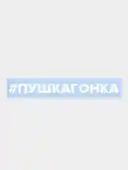 Наклейка на автомобиль По-братски "Пушка Гонка"