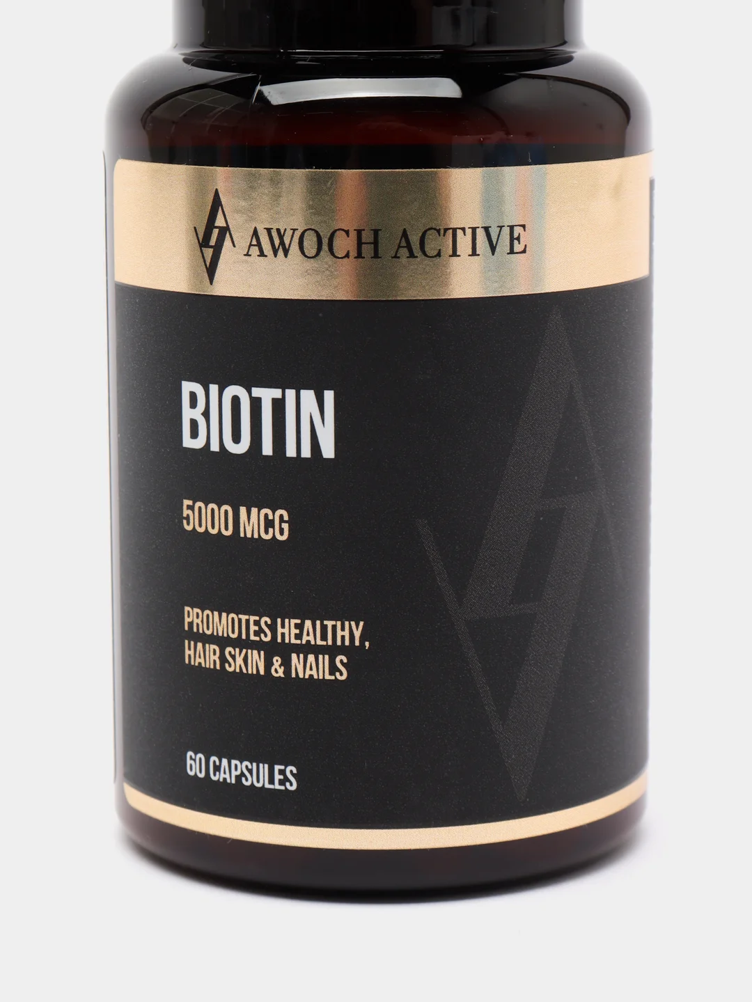 БАД к пище AWOCH ACTIVE Биотин, 5000 мкг, 60 капсул