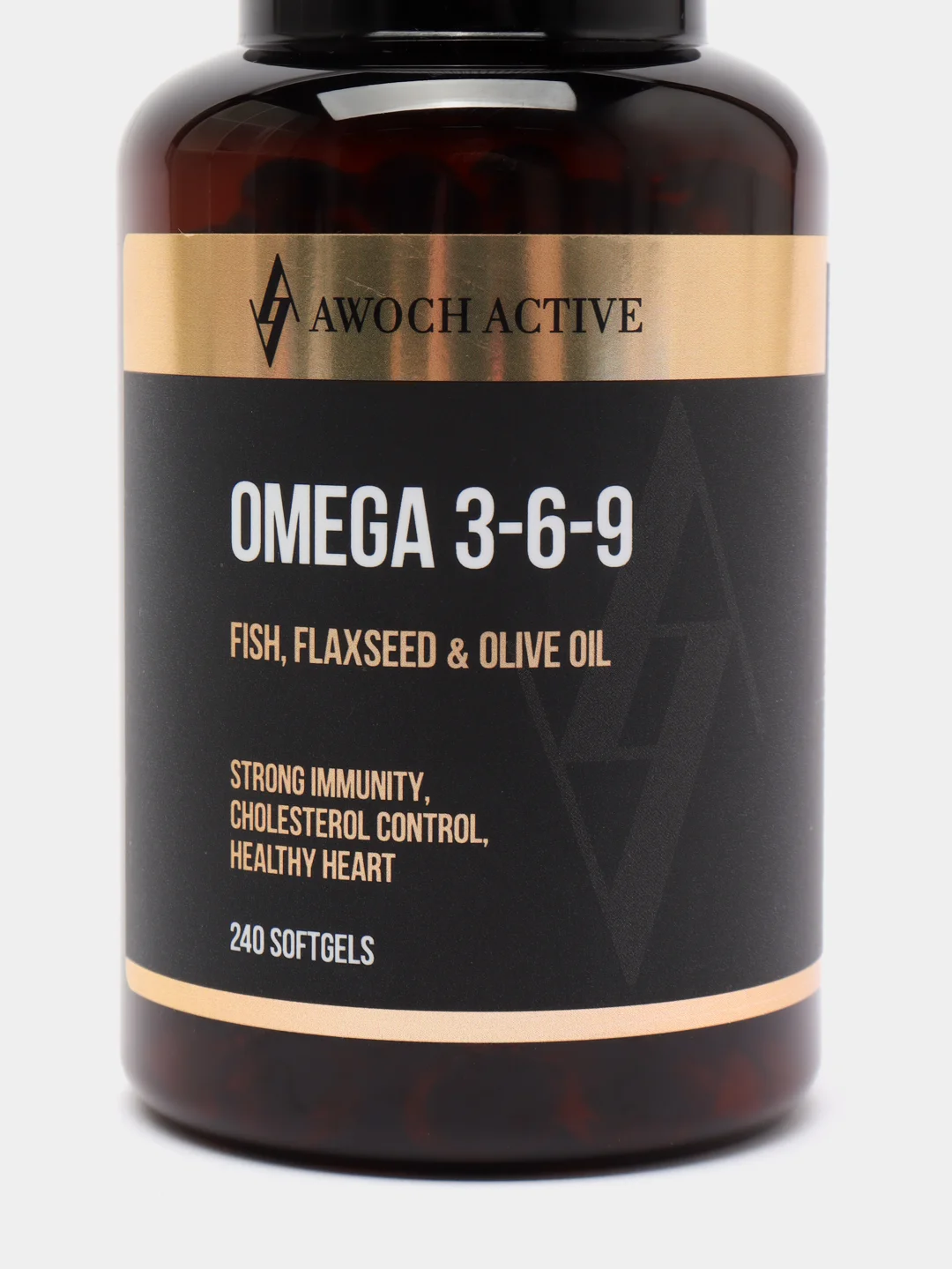 БАД к пище AWOCH ACTIVE Омега 3-6-9, 240 капсул, 168 г