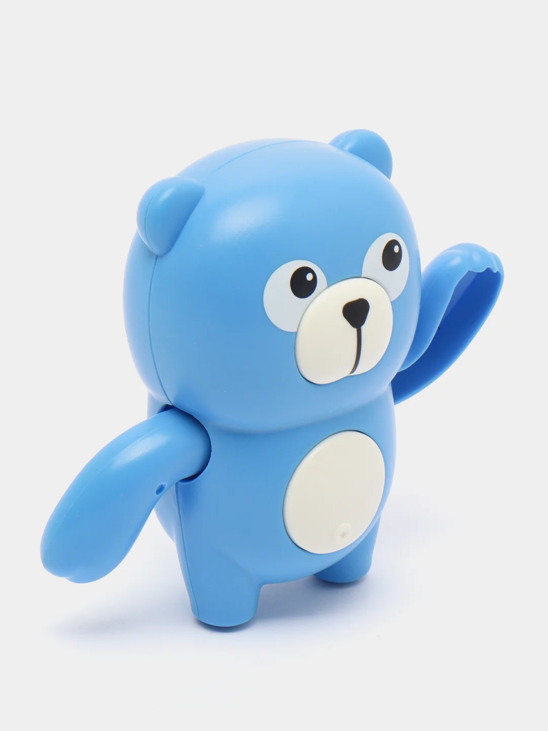 Синий игрушка для ванны Мишка №368-1B, заводная, 10,5*8,3*5