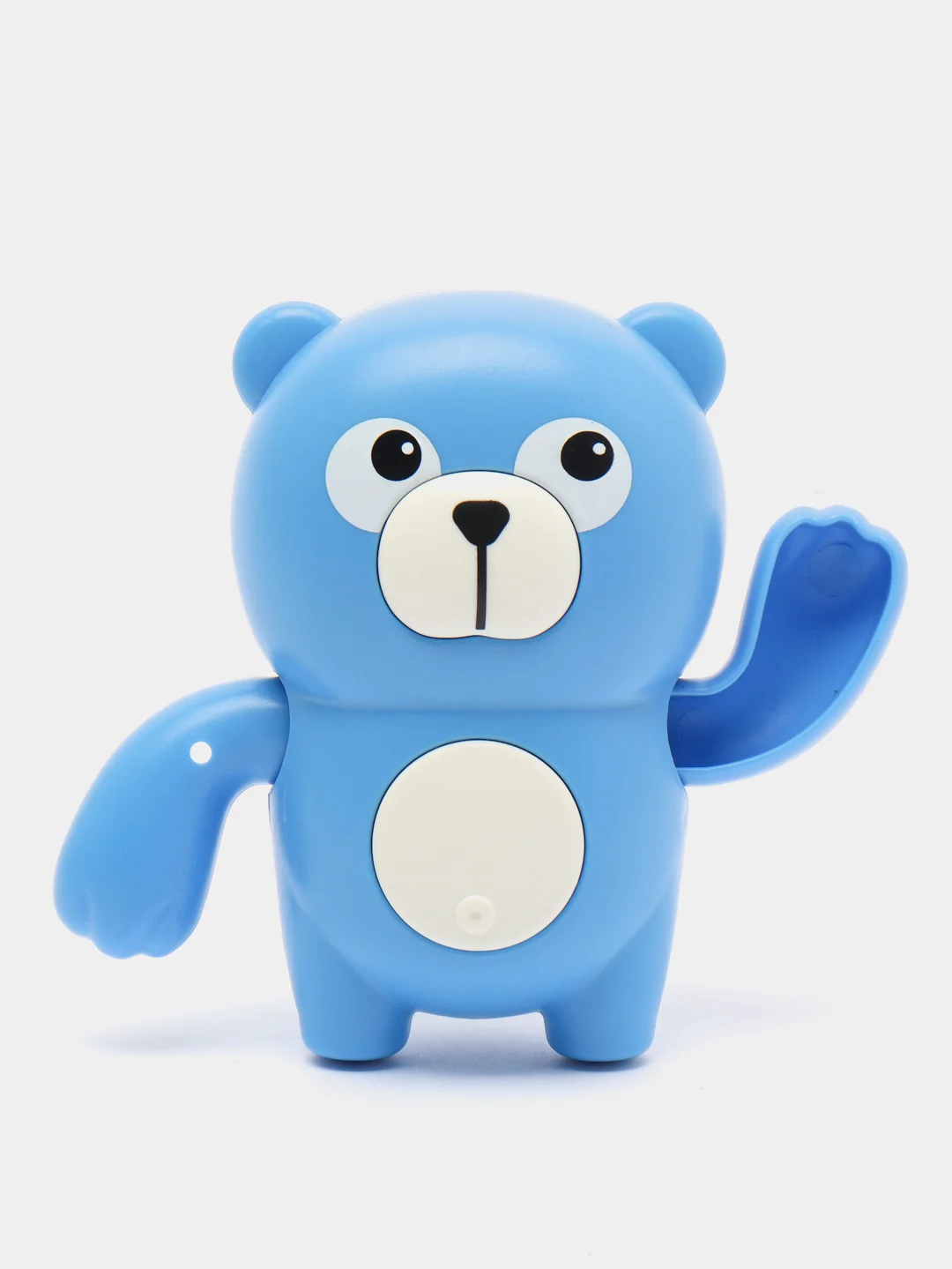 Синий игрушка для ванны Мишка №368-1B, заводная, 10,5*8,3*5
