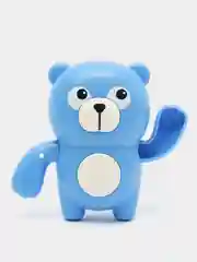 Синий игрушка для ванны Мишка №368-1B, заводная, 10,5*8,3*5