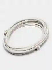 Белый тв кабель РК-75 и RG6, с разъёмами и без