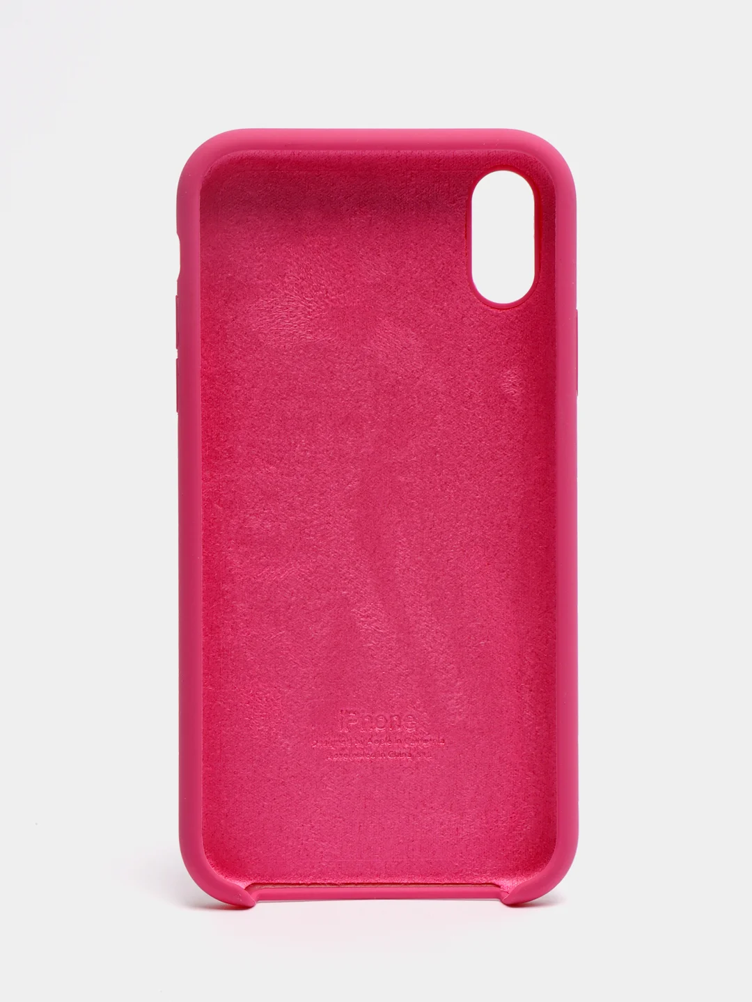 Горчичный чехол Silicone Case для iPhone XR
