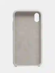 Бежевый меланж чехол Silicone Case для iPhone XR