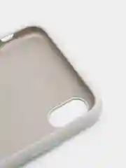 Бежевый меланж чехол Silicone Case для iPhone XR