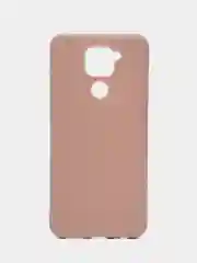 Бежевый чехол для Xiaomi Redmi Note 9, Сяоми Редми Нот 9 силиконовый, цветной матовый