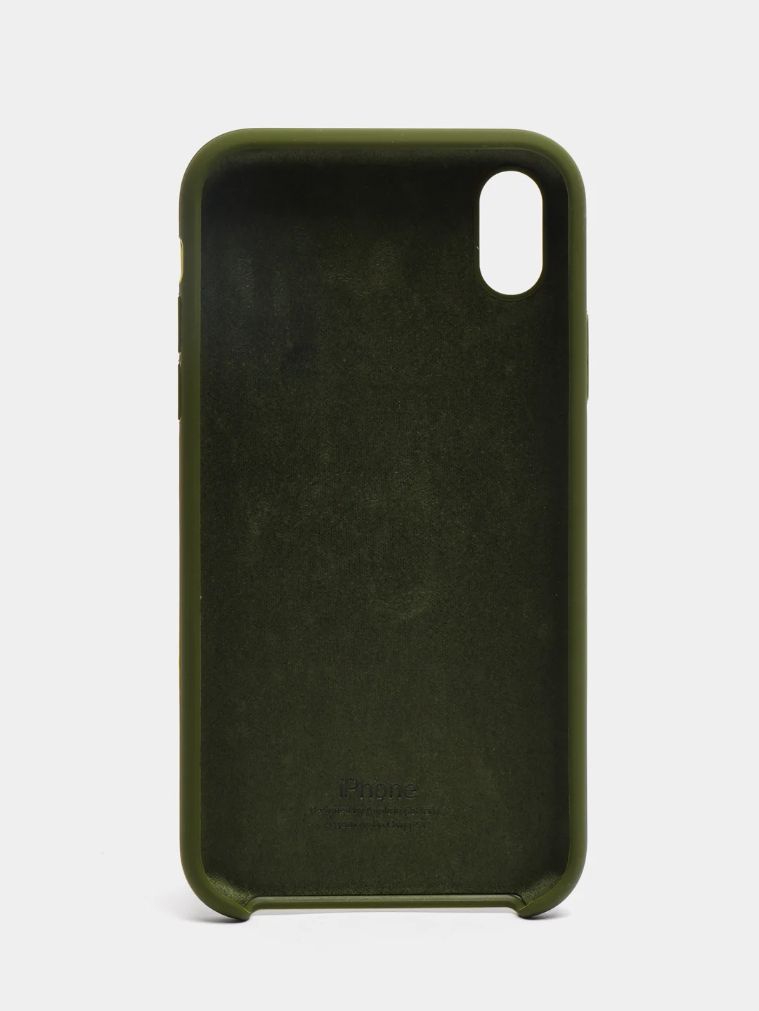 Индиго чехол Silicone Case для iPhone XR