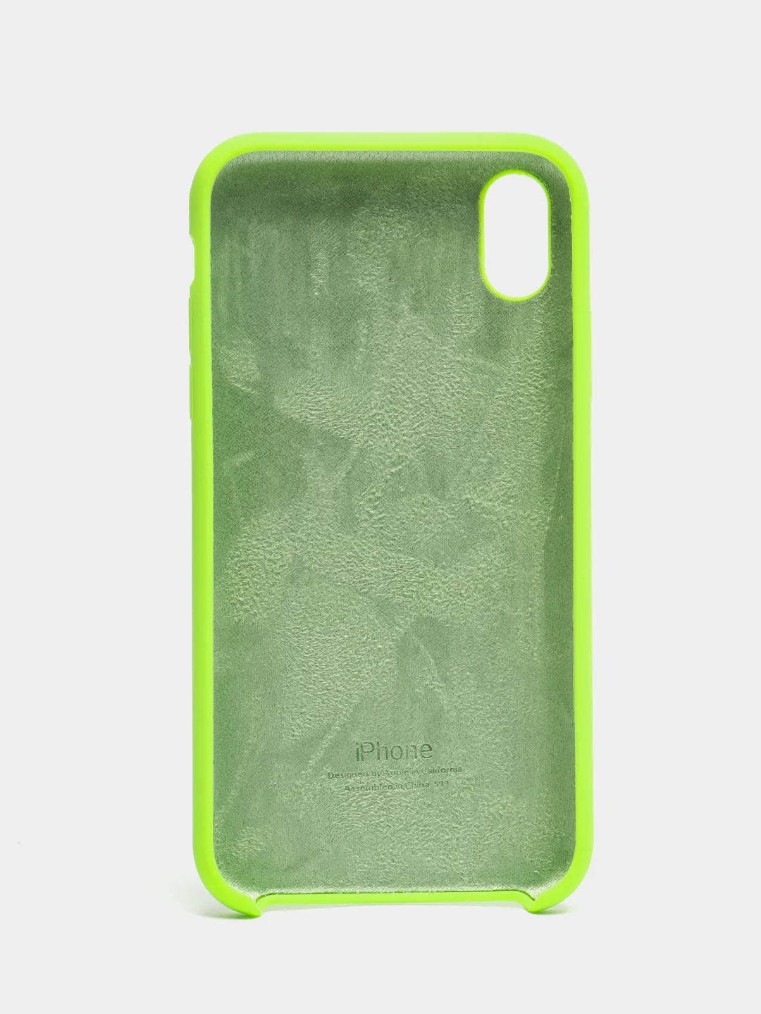 Вишнёвый чехол Silicone Case для iPhone XR