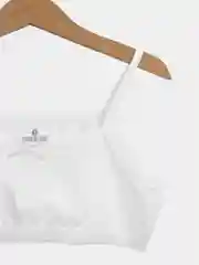 Белый топ детский, для девочки, белый, с кружевом