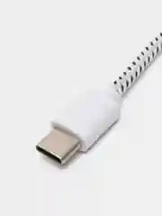Белый кабель microUsb / Type-C для зарядки и передачи данных