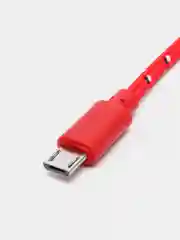 Красный кабель microUsb / Type-C для зарядки и передачи данных
