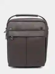Коричневый сумка мужская из искусственной кожи Pellecon