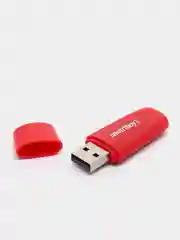Красный флеш-накопитель SmartBuy, флешка USB 2.0, 8, 16, 32, 64 ГБ