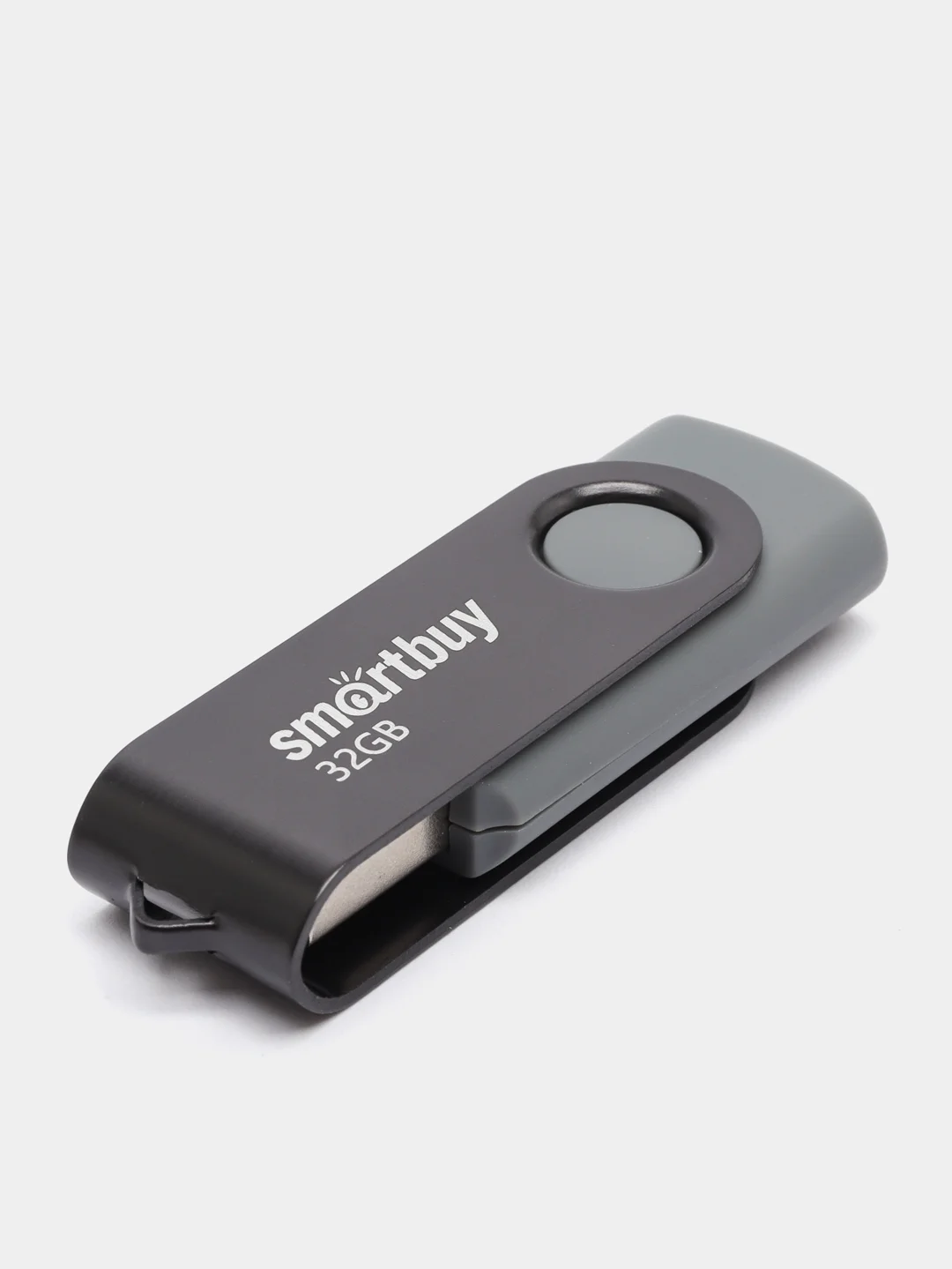 Черный флешка SmartBuy Twist USB 2.0, 4 объема