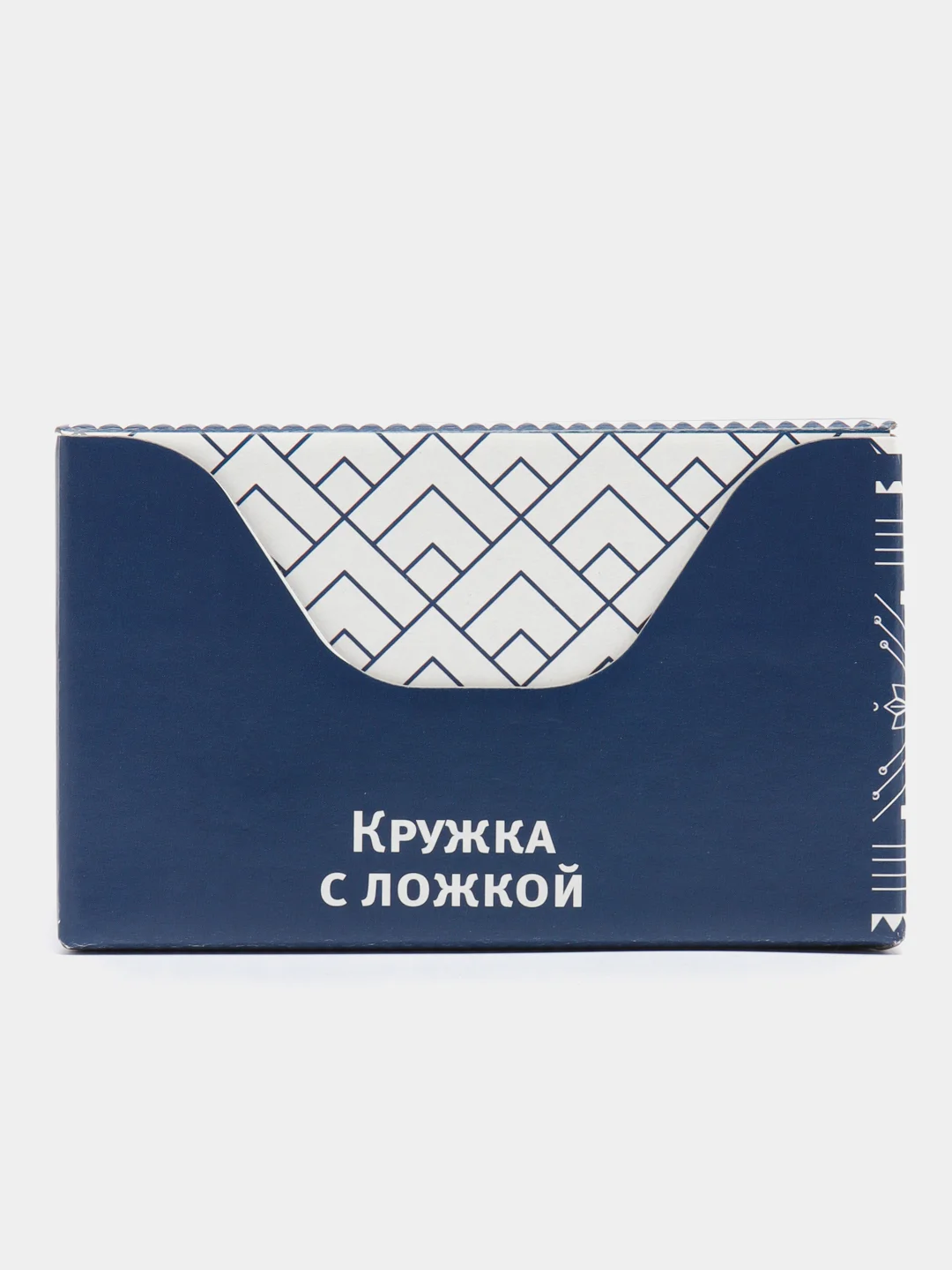 Кружка с ложкой "Лучший в мире дедушка", 350 мл