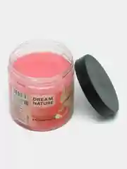 Оранжевый скраб-пилинг для тела Dream Nature "Шоколадный", "Клубничный" с натуральными маслами 720 г