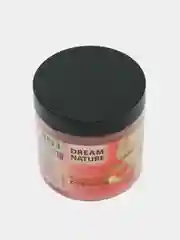 Оранжевый скраб-пилинг для тела Dream Nature "Шоколадный", "Клубничный" с натуральными маслами 720 г