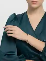 Серебряный стальной браслет "You fucking got this"