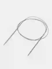 Спицы круговые, для вязания, с металлическим тросом, d 2,5 мм, 14/100 см