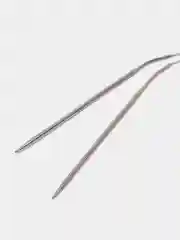 Спицы круговые, для вязания, с металлическим тросом, d 3,5 мм, 14/100 см