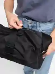 Черный сумка дорожная, складная, спортивная, женская