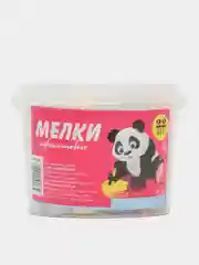 Мел цветной в ведре для рисования на асфальте 21 шт