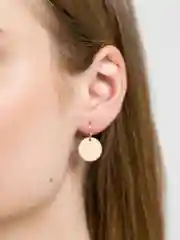 Серьги "Монетка"