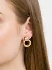 Золотой серьги женские, гвоздики