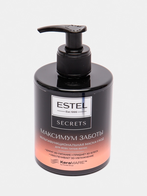 Маска-уход ESTEL SECRETS, максимум заботы для всех типов волос, 275 мл