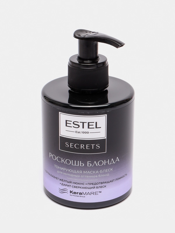Тонирующая маска-блеск ESTEL Secrets Роскошь блонда для холодных оттенков, 275 мл