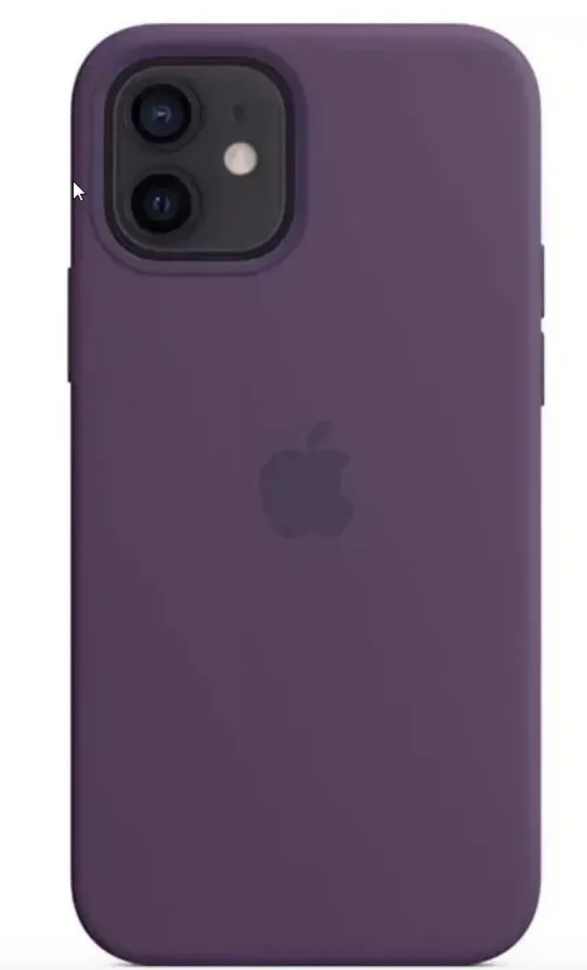 Аметистовый чехол Silicon case magsafe для iPhone 13 mini / 13 / 13 pro / 13 pro max