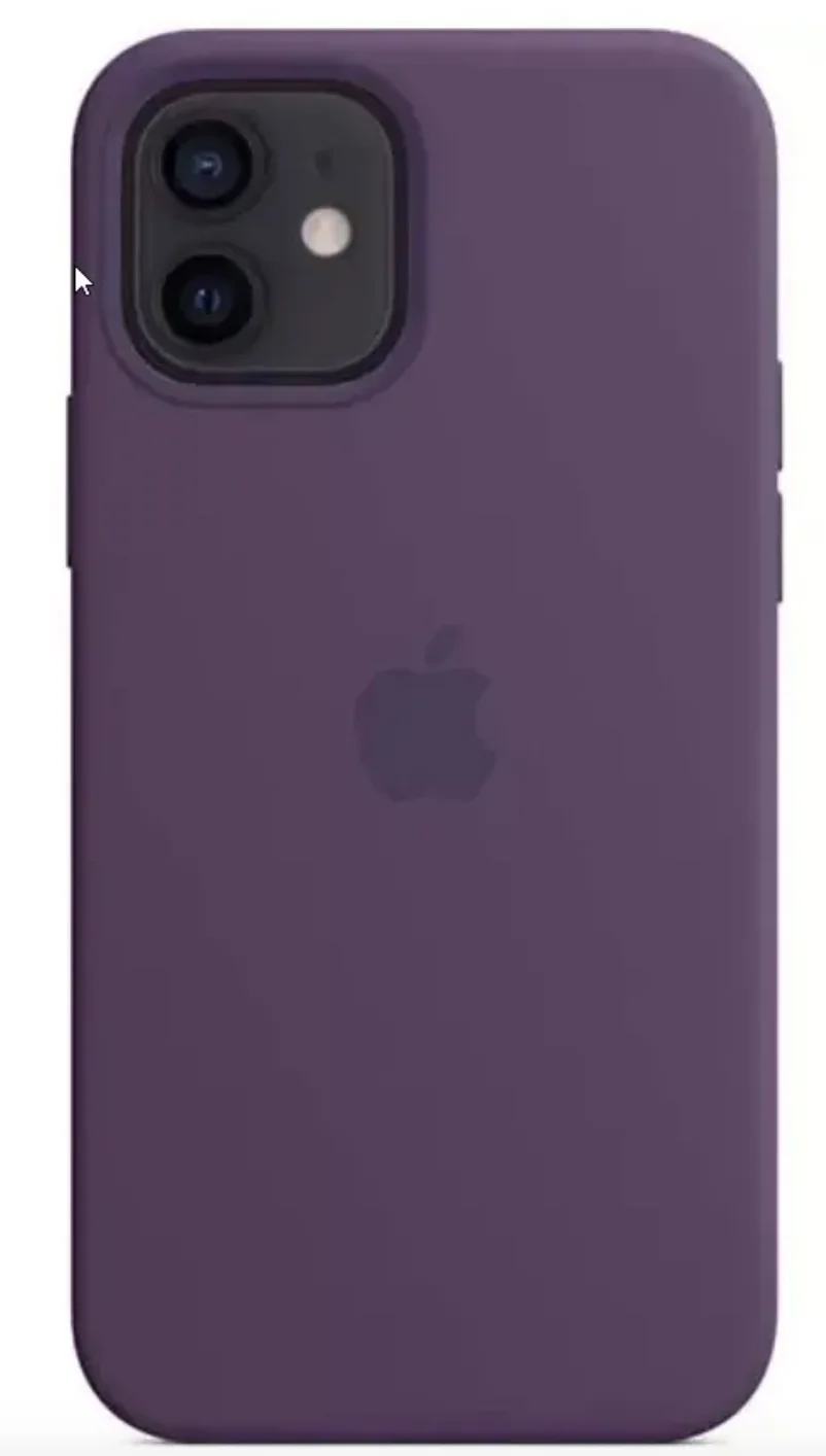 Аметистовый чехол Silicon case magsafe для iPhone 13 mini / 13 / 13 pro / 13 pro max