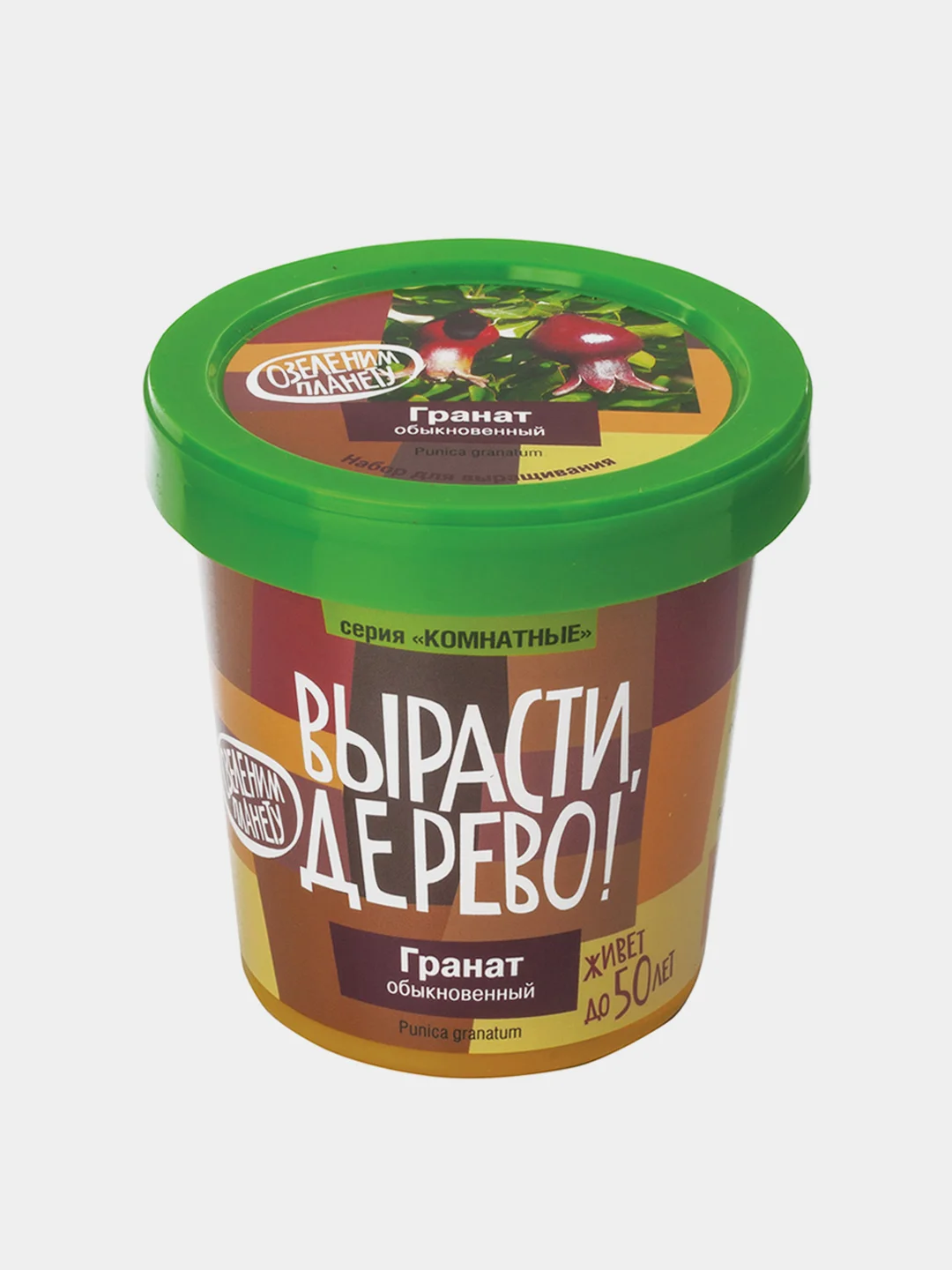 Набор для выращивания растений ВЫРАСТИ ДЕРЕВО!  (банка, грунт, семена)