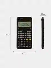 Калькулятор инженерный двухстрочный BRAUBERG SC-850, 240 функций, 10+2 разр, дв.пит,ЧЕРНЫЙ