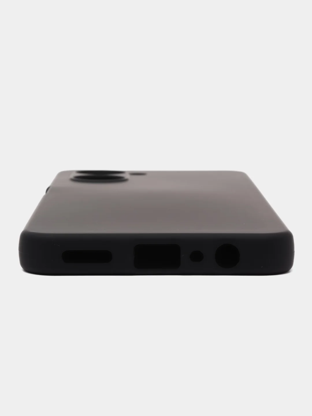 Черный чехол силиконовый для Realme C33 / Реалми С33