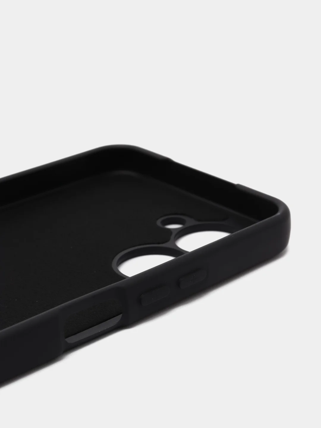 Черный чехол силиконовый для Realme C33 / Реалми С33
