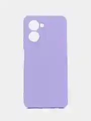 Лавандовый чехол силиконовый для Realme C33 / Реалми С33