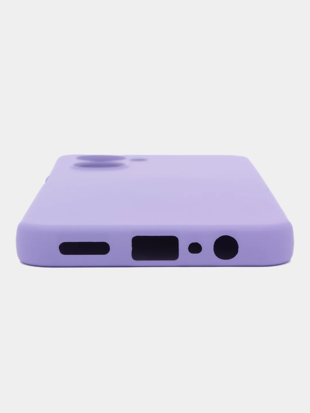 Лавандовый чехол силиконовый для Realme C33 / Реалми С33