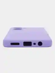 Лавандовый чехол силиконовый для Realme C33 / Реалми С33